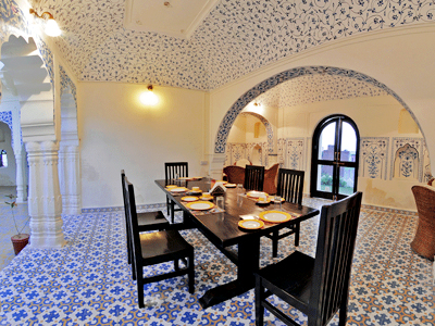 Dining Hall at Raja Mahal